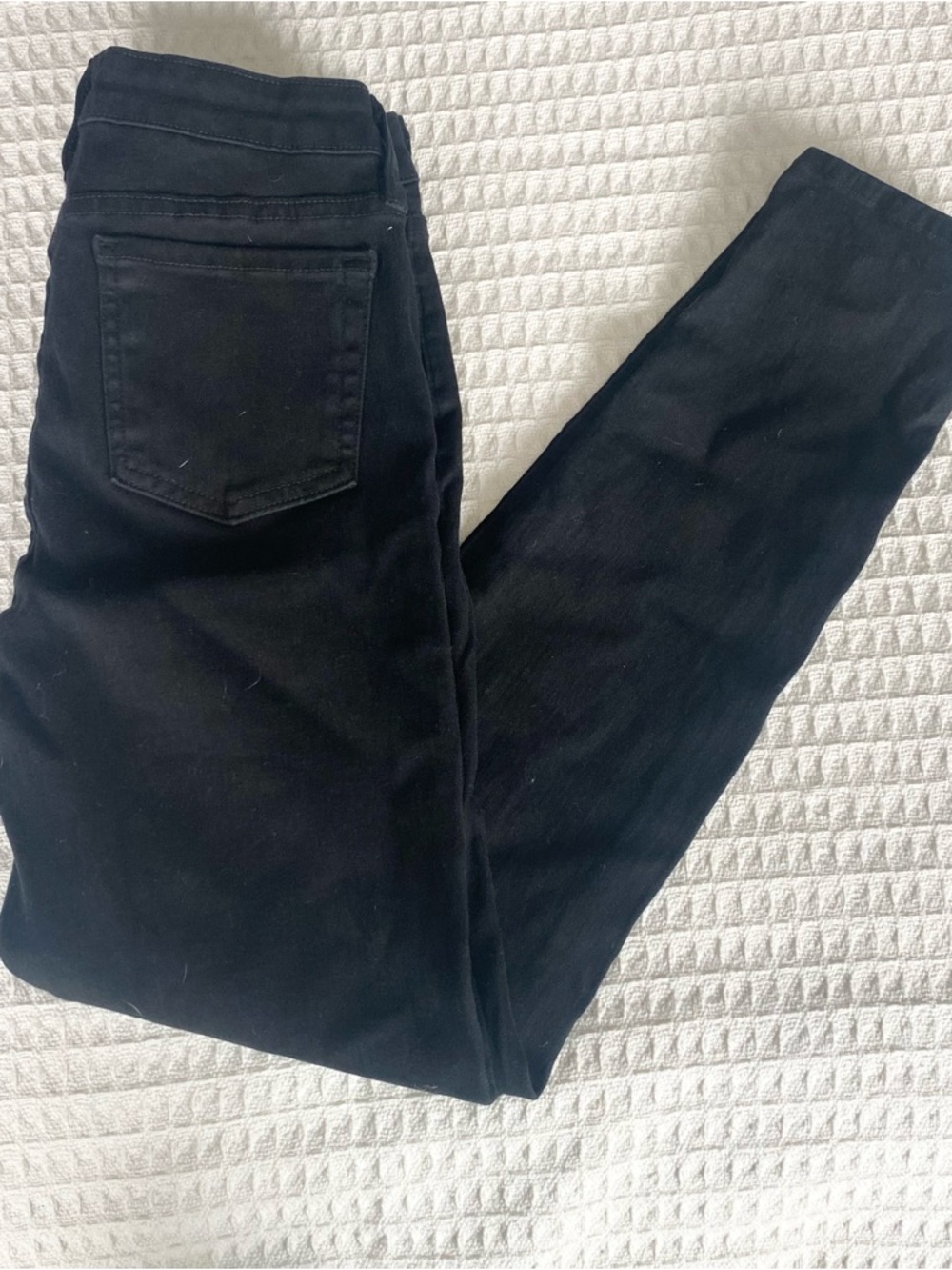 Just Black Skinny Jeans in Black size 27